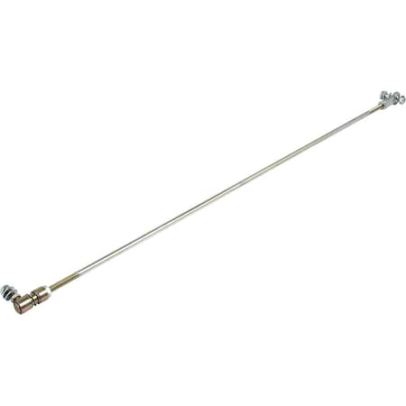 Allstar Performance 26 in. Steel Carburetor Linkage with Quick Disconnect; Zinc Plated ALL54170